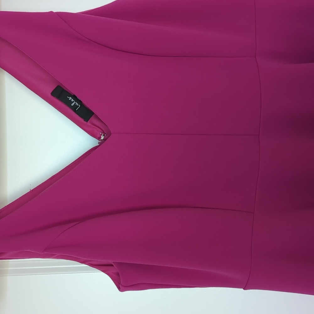 Lulus Darling Delight Fuchsia Skater Dress Pink - Size XL - Picture 4 of 7